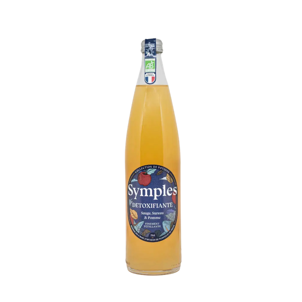 Symples - Infusion pétillante détoxifiante verre
