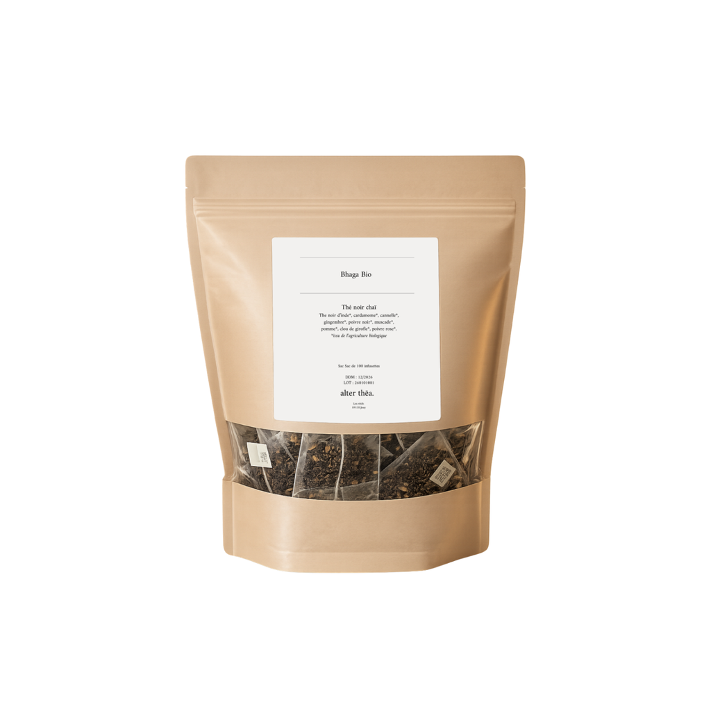 Maison Itany Thé noir Chaï Bhaga sachet Bio - 100 x 2g