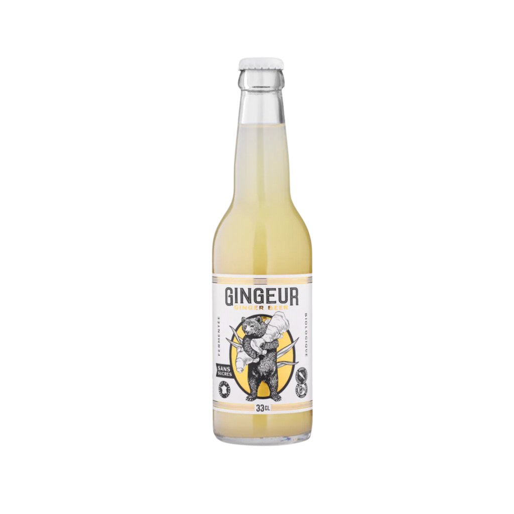 Gingeur Original sans sucres Bio verre - 12 x 33cl