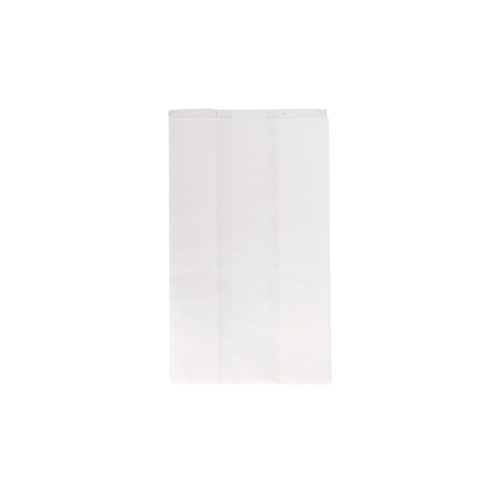 Sachets Grill&Go blanc cellulose - 40 gr/m² 14+7x22cm  (500 unités)