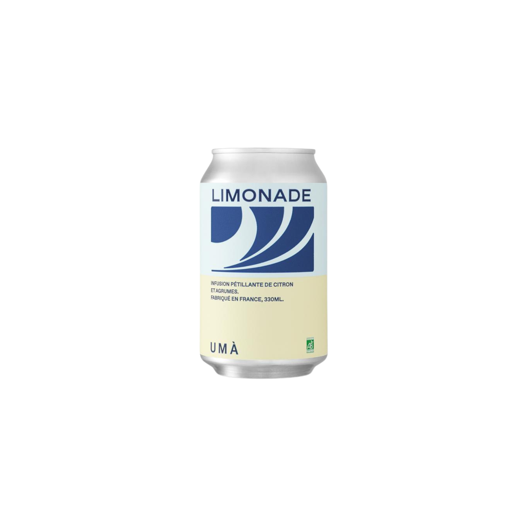Umà Limonade Bio cans - 12 x 33cl