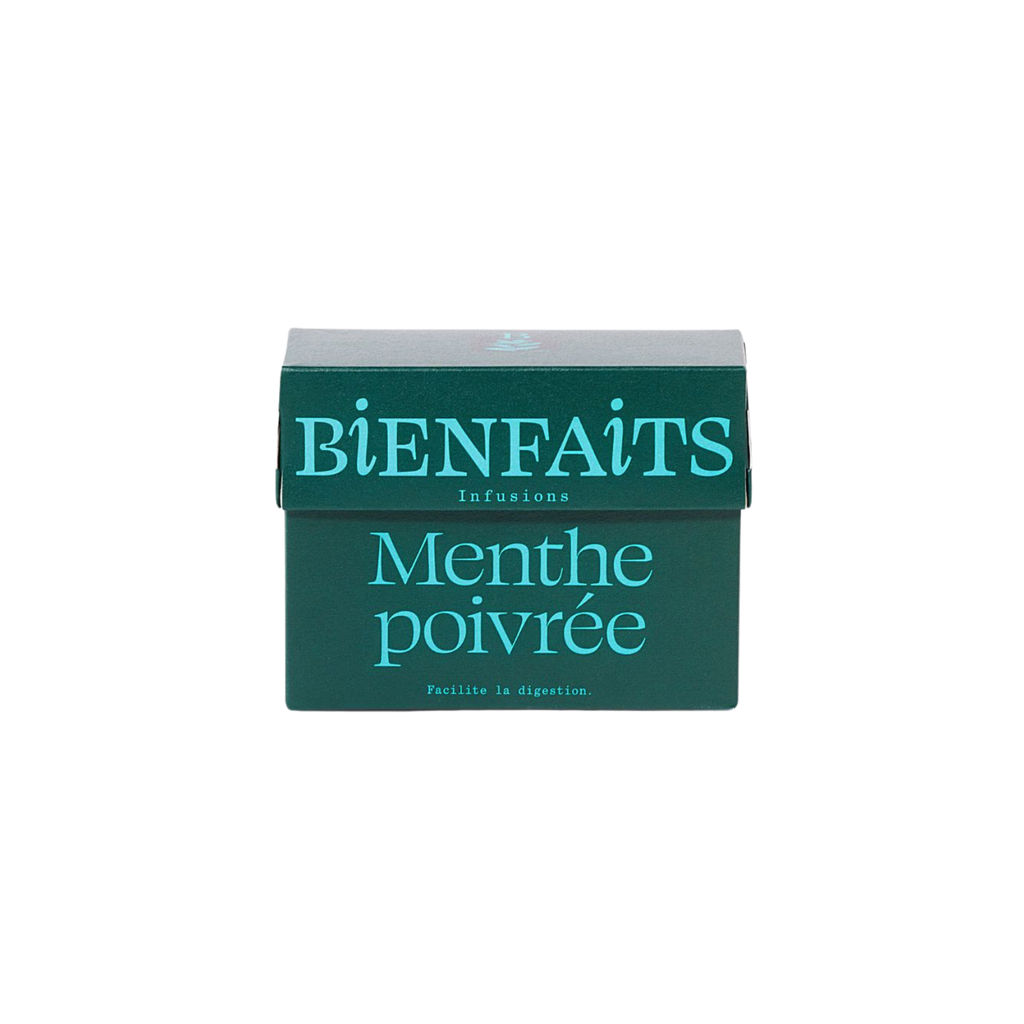 Bienfaits Infusion Bio Menthe poivrée sachet - 20 x 1,4g 
