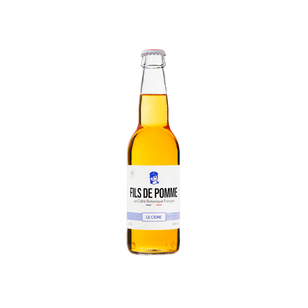 Fils de Pomme Brut Bio - Le Sauvage verre