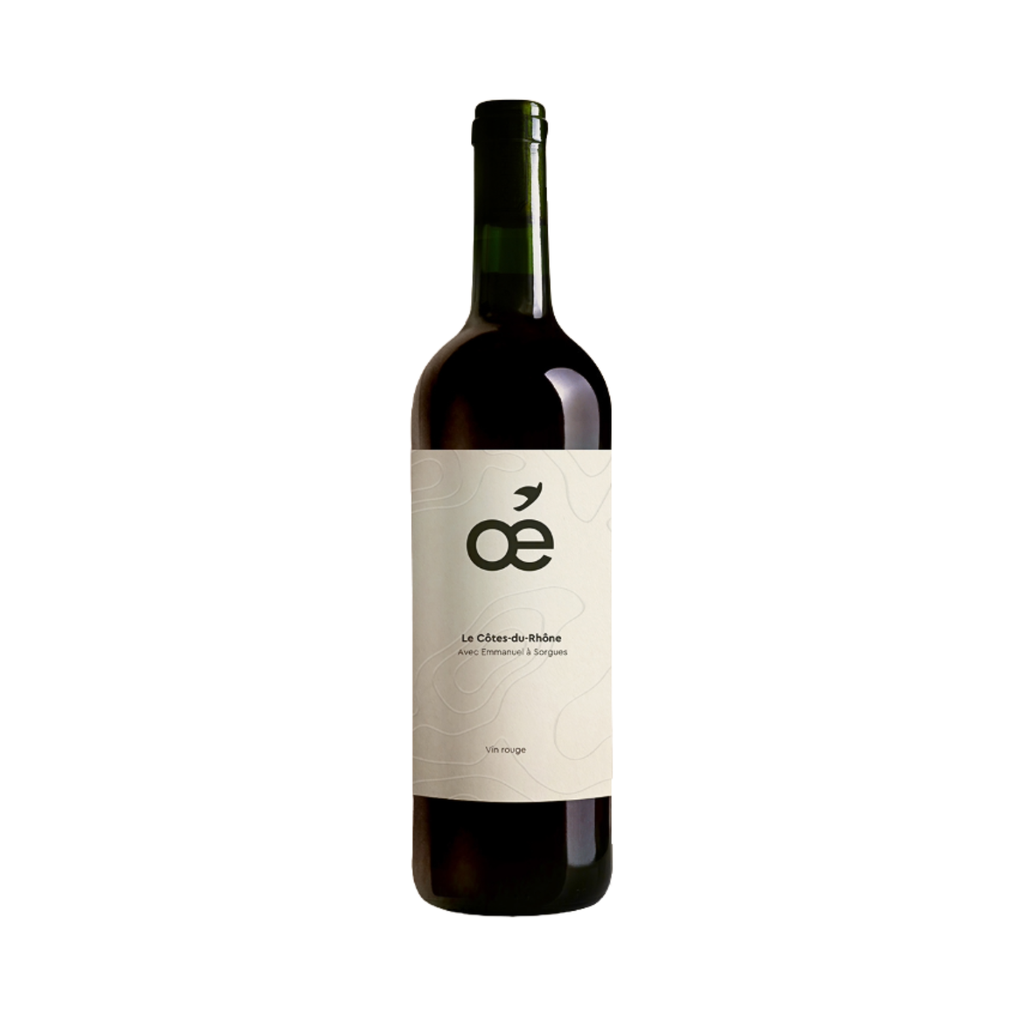 Oé Le Côtes-du-Rhône Rouge AOC - 12 x 75cl