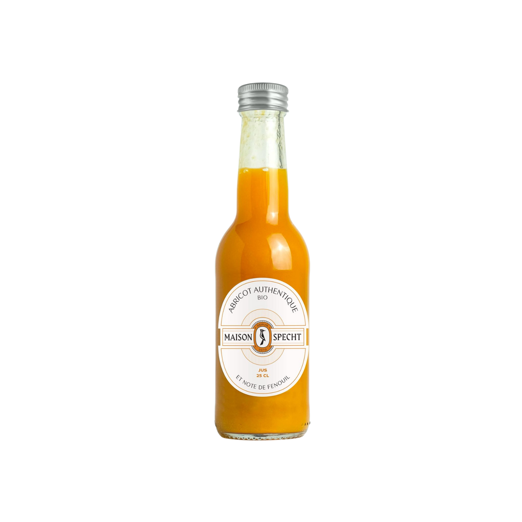 Maison SPECHT Abricot Authentique et touche de fenouil Bio verre - 12 x 25cl
