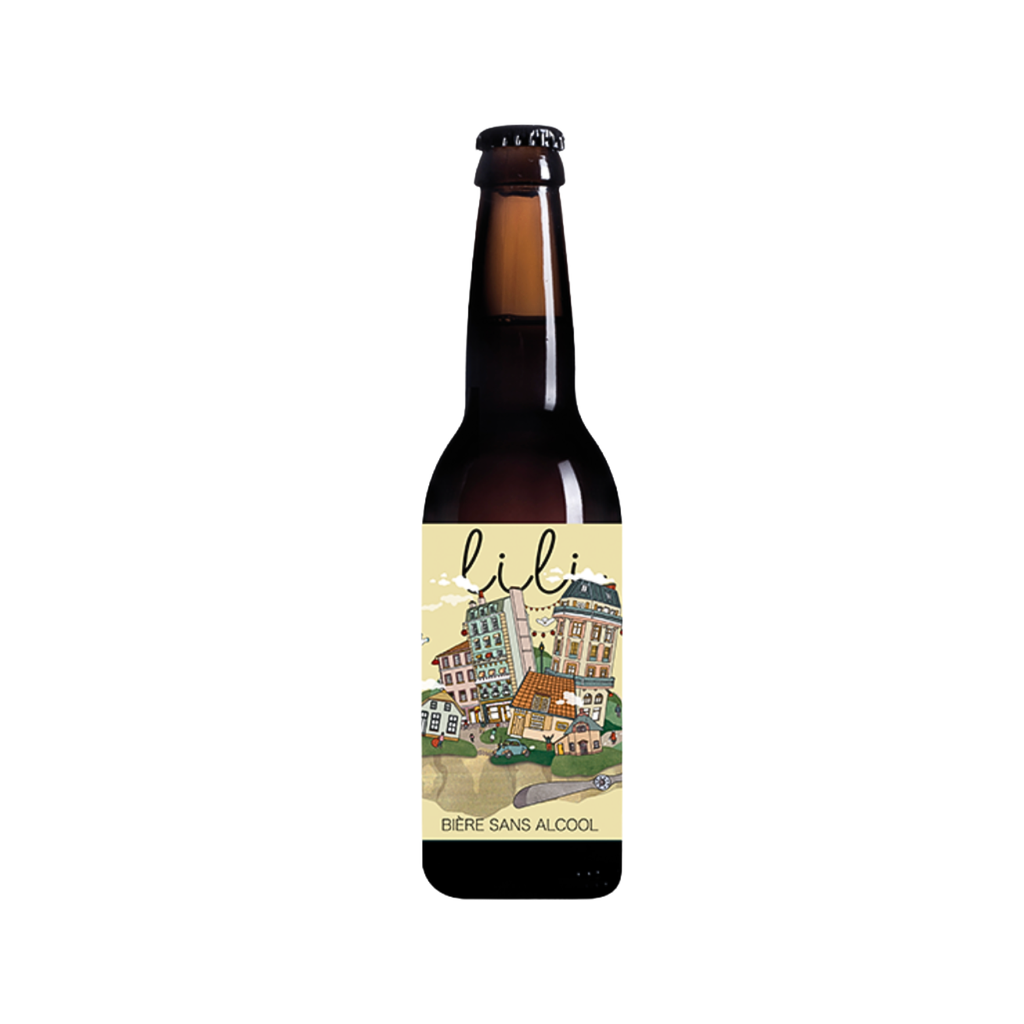 Les deux amants LILI sans alcool Bio verre - 24 x 33cl