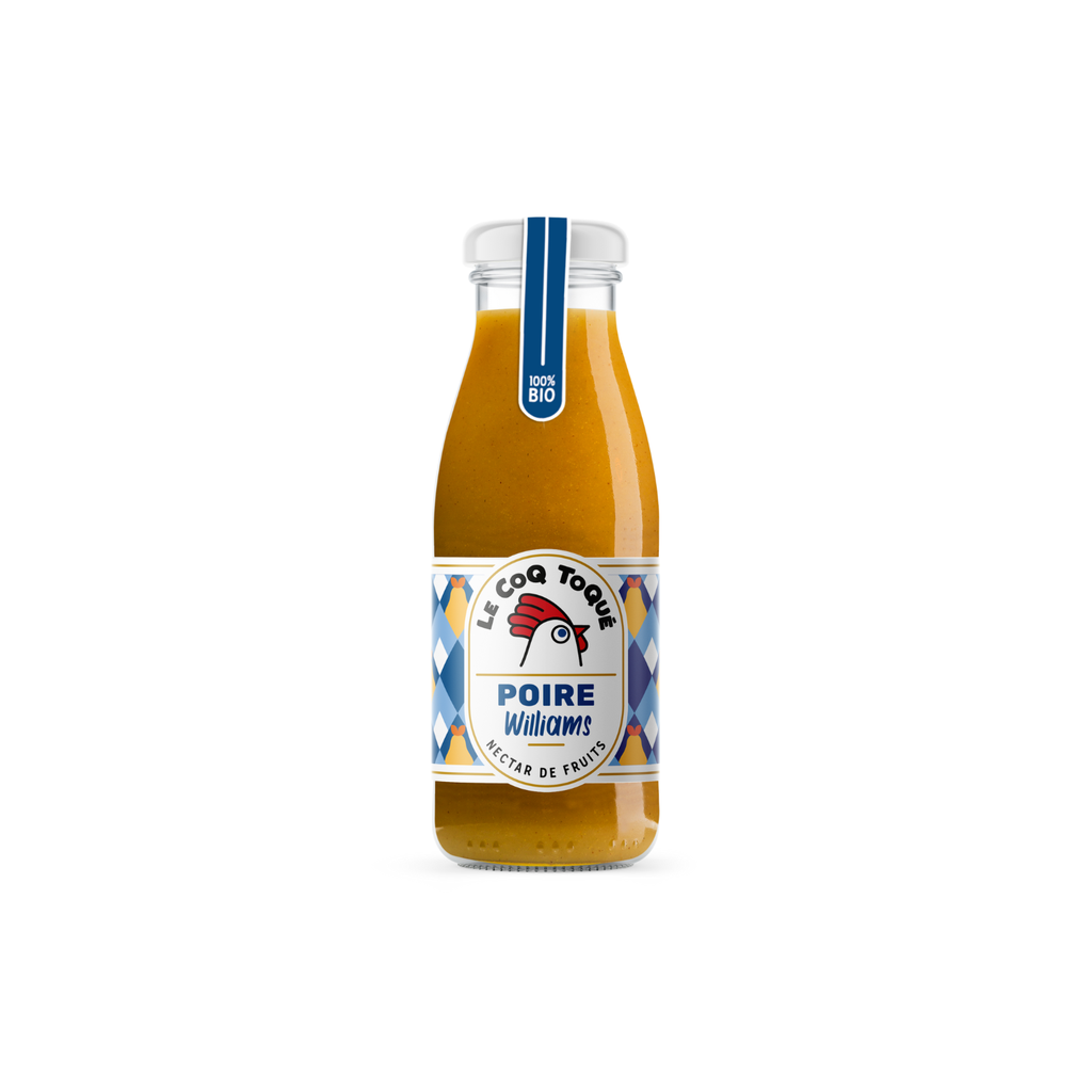 Le Coq Toqué ! Nectar de poire Williams Bio verre - 6 x 75cl