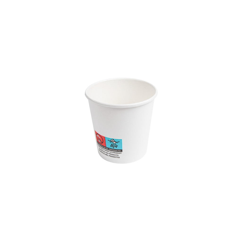 Gobelets boissons chaudes 1 paroi blanc carton - 360ml (450 unités)