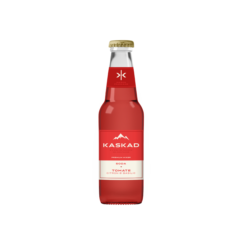 Kaskad Soda Tomate, Citron et Basilic - 24 x 20cl
