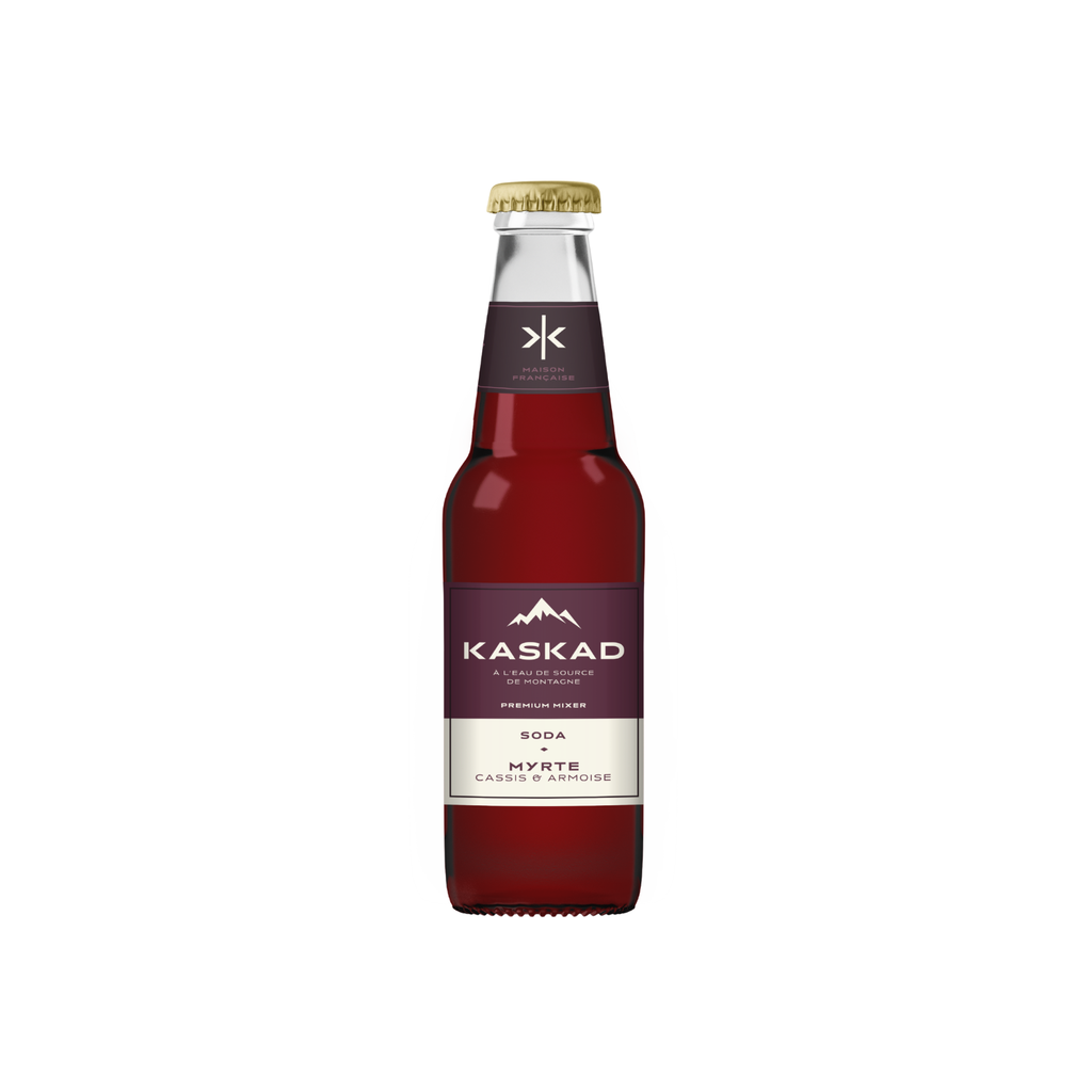 Kaskad Soda Myrte, Cassis et Armoise - 24 x 20cl