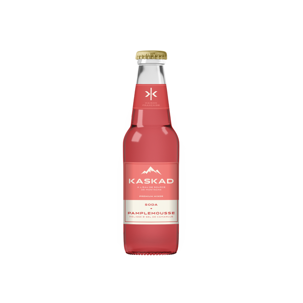 Kaskad Soda Pamplemousse, Mélisse et Sel de Camargue - 24 x 20cl