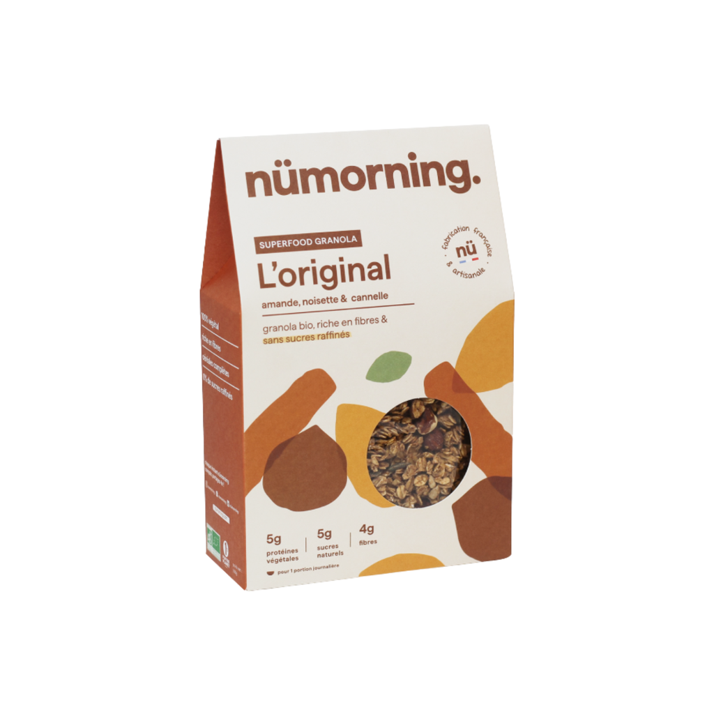 Nümorning Granola Amande Noisette Bio - 1 x 2kg