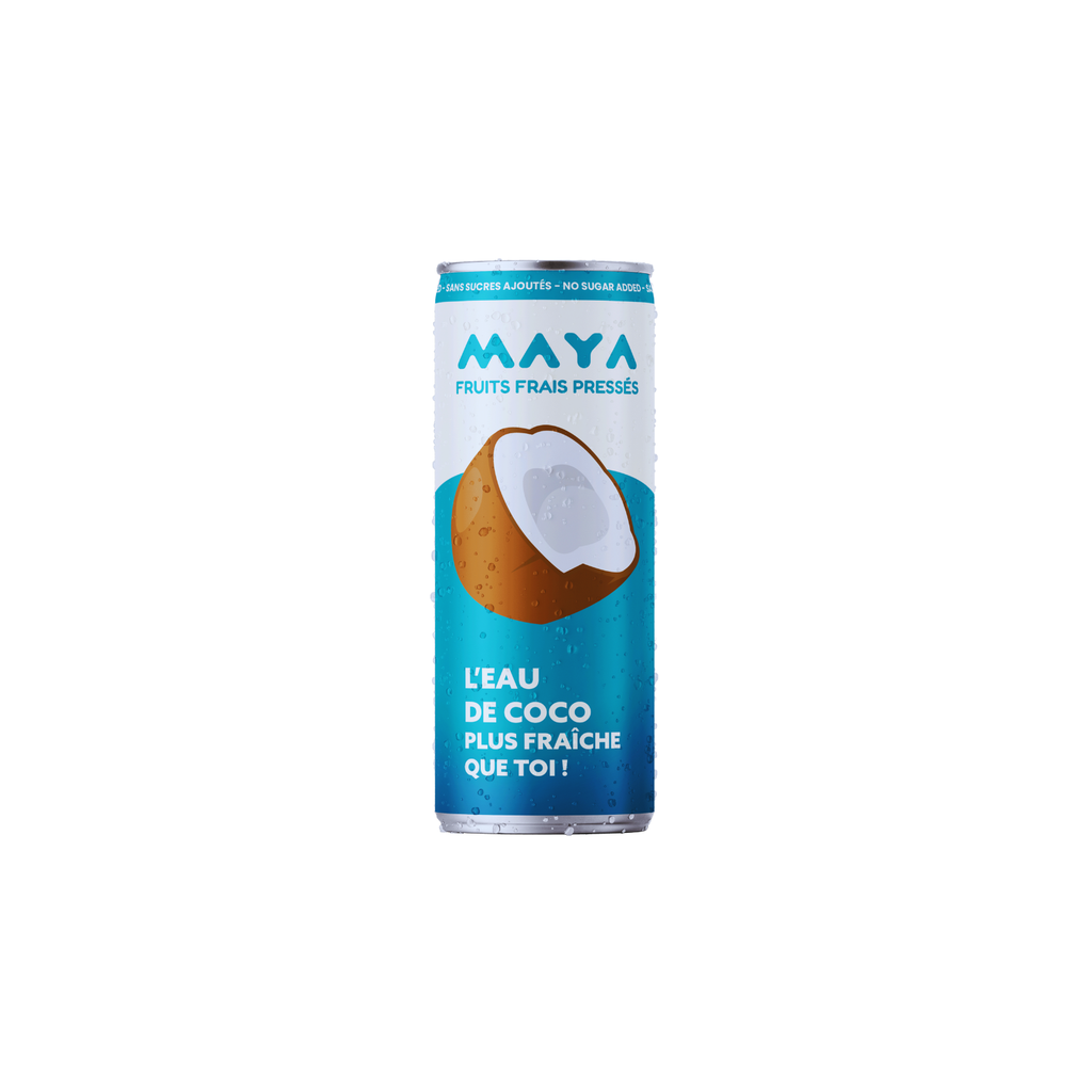 Maya Eau de Coco cans - 24 x 33cl
