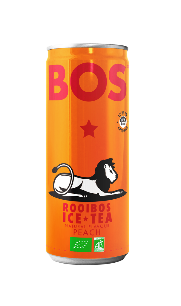 Bos Pêche Bio cans - 12 x 25cl 