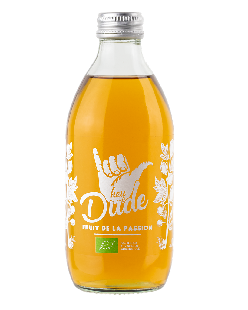 Dude Fruit de la passion Bio verre - 12 x 33cl (🏷️ PROMO -30%)
