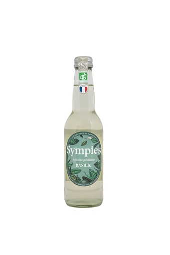 [3770011861125] Symples - Infusion pétillante basilic verre - 12 x 33cl
