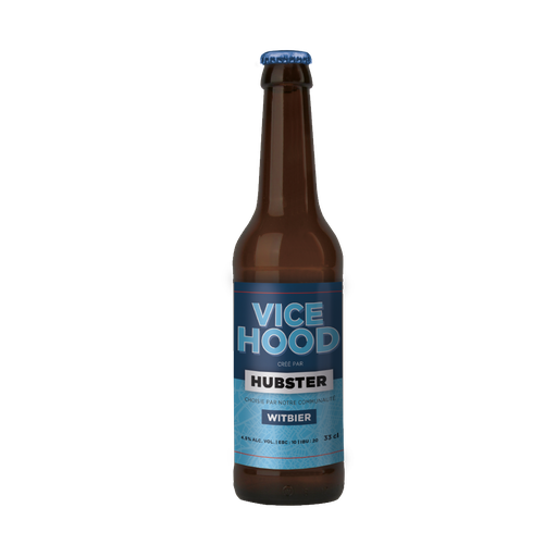 [3770012404048] Hubster Vice Hood - WITBIER 12 x 33cl (🏷️ PROMO -70%)