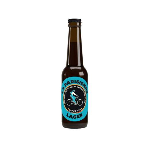 [3760039240088] La Parisienne Lager Bio verre - 24 x 33cl