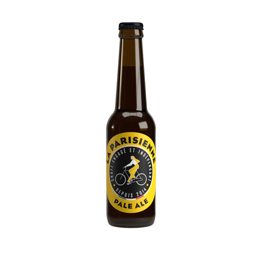[3760039240026] La Parisienne Pale Ale Bio verre - 24 x 33cl
