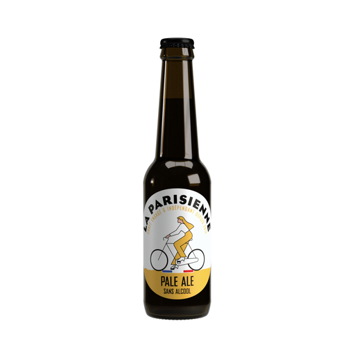 [3760039241283] La Parisienne Pale Ale sans alcool Bio verre - 12 x 33cl