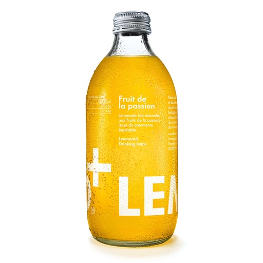 [422 821 43] Lemonaid Fruit de la Passion Bio verre - 12 x 33cl