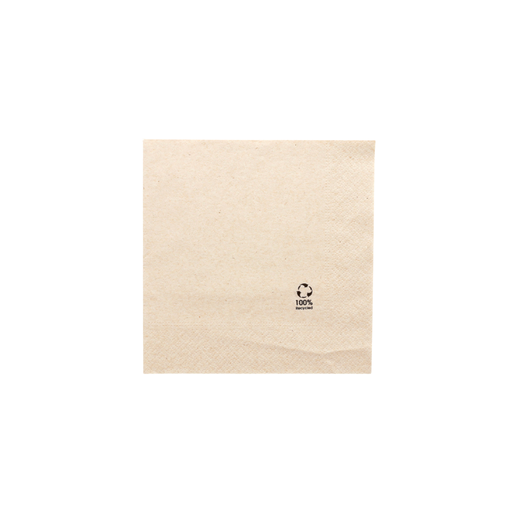 [8420499232058] Serviettes Ecolabel Naturel 2 plis 30x30cm (2400 unités)
