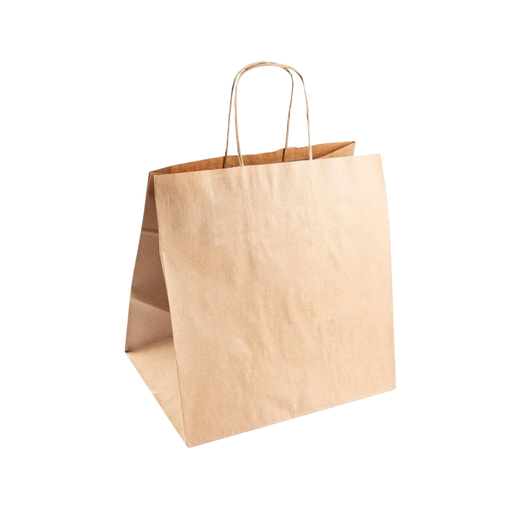 [8420499167114] Sacs SOS traiteur avec anses kraft 80 g/m2 26+17x24cm (250 unités)