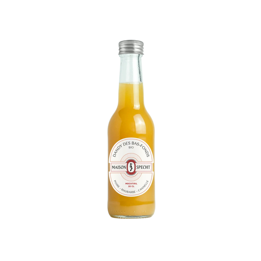 [3760199620027] Maison SPECHT Mocktail Dandy des bas-fonds Poire Rhubarbe Cannelle Bio verre - 12 x 25cl