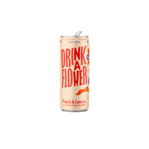 [5430001693515] Drink A Flower Pêche & Citron Bio cans - 12 x 25cl