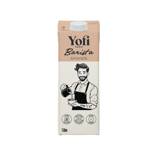 [3770028245062] Yofi Barista Amande sans gluten - 6 x 1L