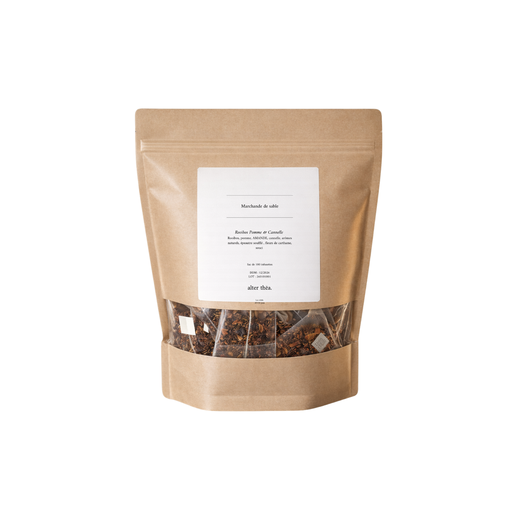 [3760378152028] Alter Thēa Rooibos Marchand de sable Amandes grillées, sarrasin, pomme, cannelle sachet - 100 x 2,5g