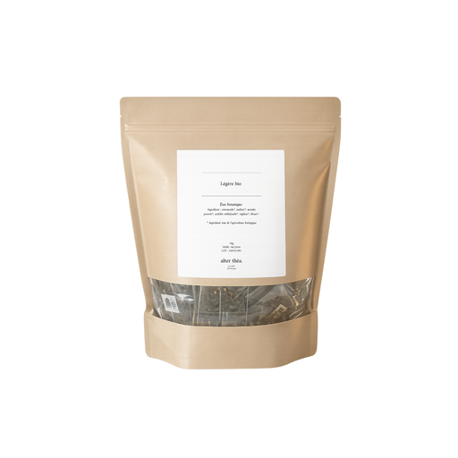 [3760378152042] Alter Thēa Légère (Digestive) Bio Citronnelle, mélisse, menthe poivrée, achillée, millefeuille, réglisse, bleuet sachet - 100 x 2,5g