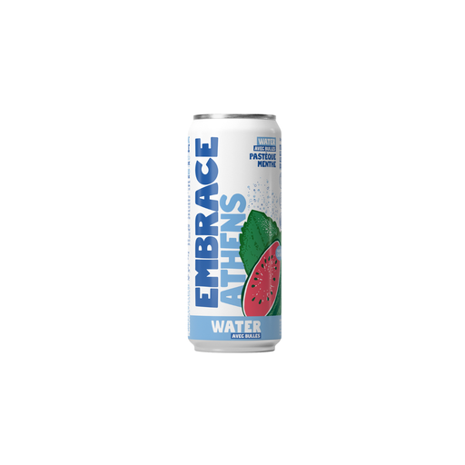 [3770035766062] Embrace Athens Pastèque Menthe cans - 12 x 33cl