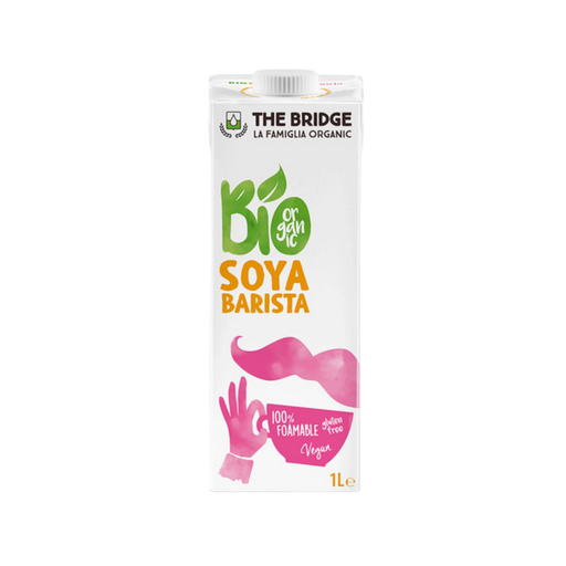 [8019428007647] The Bridge Soja Barista Bio - 12 x 1L