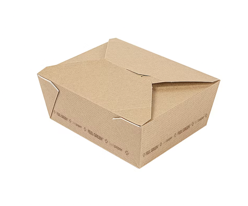 [8420499234540] Boîtes américaines micro-ondables 780ml - 11,3x9x6,3cm (500 unités)