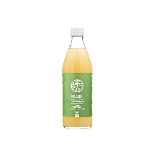 [3274490970076] Hémisphère Sud Focus Thé vert Yuzu Bergamote Bio - 12 x 33cl