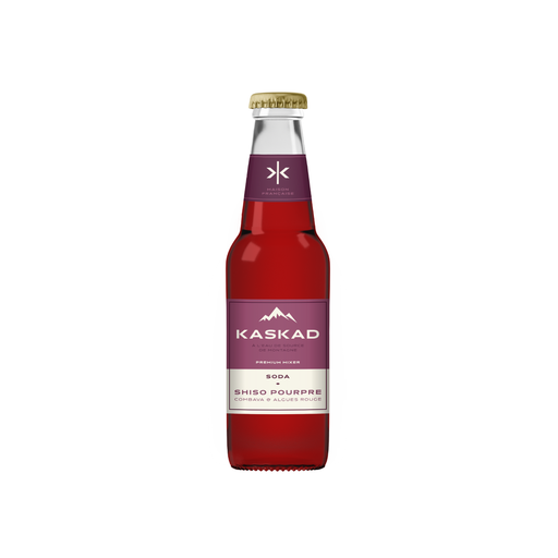 [3119073712158] Kaskad Soda Shiso Pourpre, Combava et Algues - 24 x 20cl