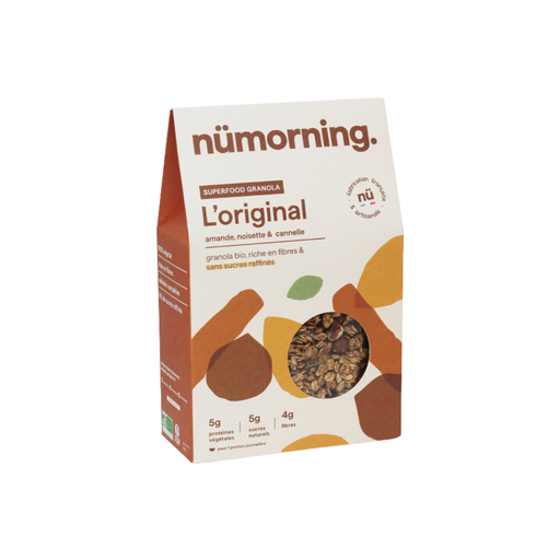 [3760287221266] Nümorning Granola Amande Noisette Bio - 1 x 2kg