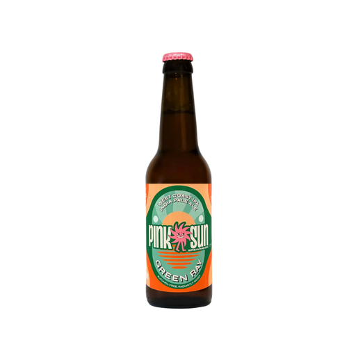 [3760439450018] Pink Sun GREEN RAY West Coast IPA sans alcool - 12 x 33cl