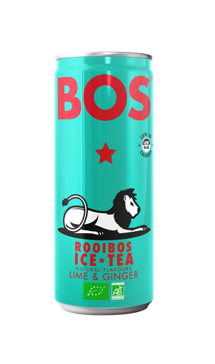 [6009801704678] Bos Citron Vert & Gingembre Bio cans - 12 x 25cl 