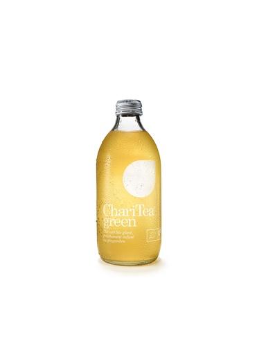 [422 821 74] Charitea Green - Thé vert, Gingembre Bio verre - 12 x 33cl
