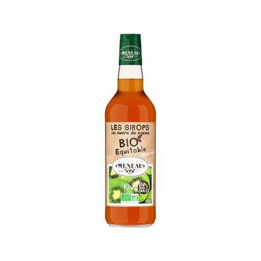[3274490971103] Meneau Sirop Kiwi Bio Verre - 1 x 50cl (🏷️ PROMO -30%)