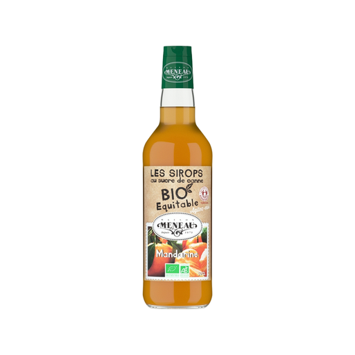 [3274490971098] Meneau Sirop Mandarine Bio Verre - 1 x 50cl (🏷️ PROMO -30%)
