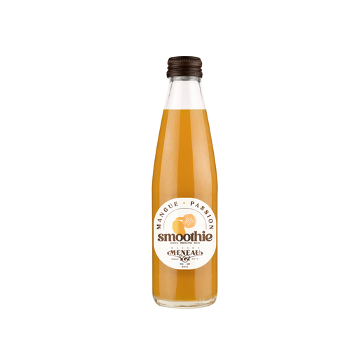 [3274490971271] Meneau Smoothie Mangue Passion Bio verre - 12 x 25cl