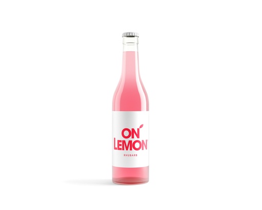 [5902768499063] On Lemon Rhubarbe verre - 12 x 33cl (🏷️ PROMO -70%)
